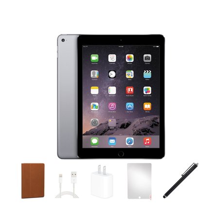 Apple Refurbished iPad Air 32GB Bundle, Black IPADAIRB32-BUNDLE